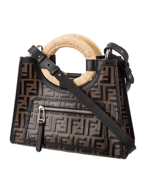 fendi runaway shopper tote